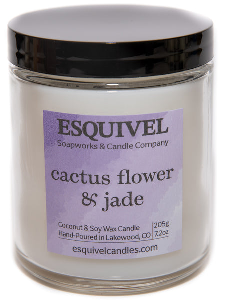 Cactus Flower & Jade Jar Candle